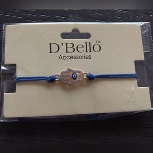 ✨️3 For $15✨ Evil Eye Hamsa Hand Crystal  Bracelet NWT